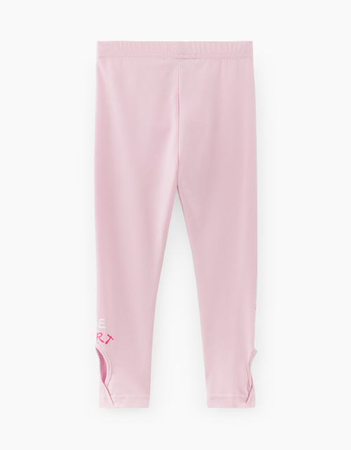 Светло-сиреневые леггинсы