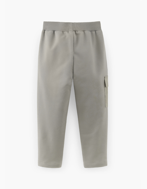 Серо-коричневые брюки для мальчика