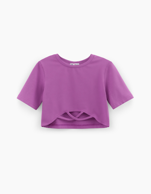 Топ оттенка ирисовая орхидея