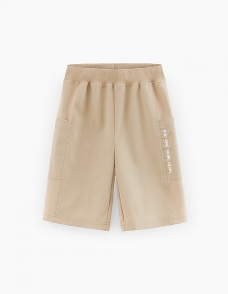 Светло-бежевые шорты для мальчика
