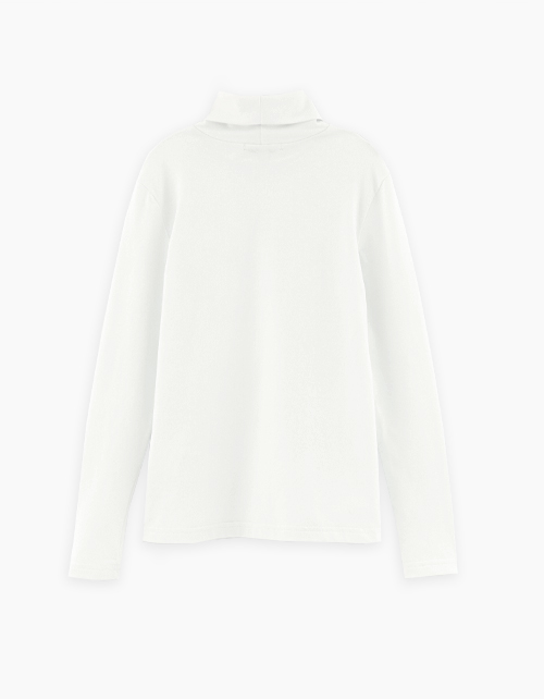 Гольф школьный молочный для девочки