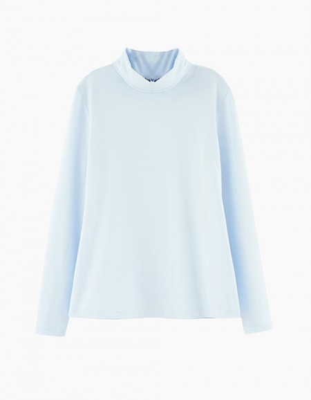 Гольф школьный голубой для девочки