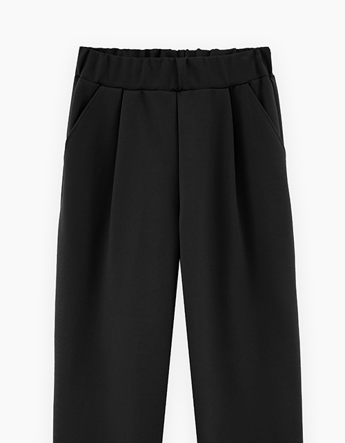 Чёрные школьные брюки для девочки