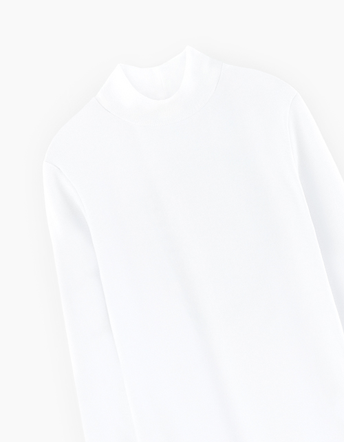 Гольф школьный белый для мальчика