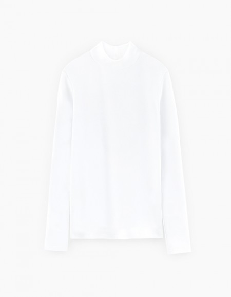 Гольф школьный белый для мальчика