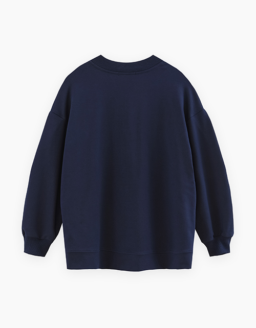 Тёмно-синий кардиган для девочки