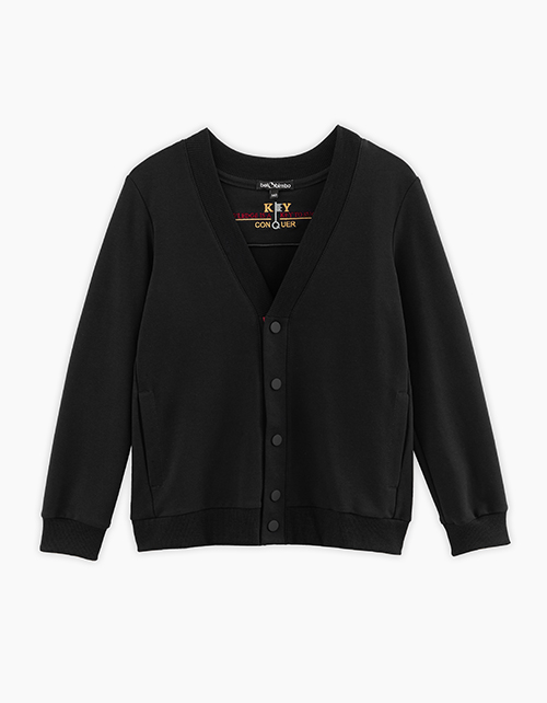 Кардиган чёрный школьный для мальчика Кардиган чёрный школьный для мальчика