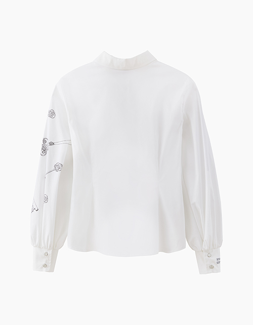 Блузка белая для девочки