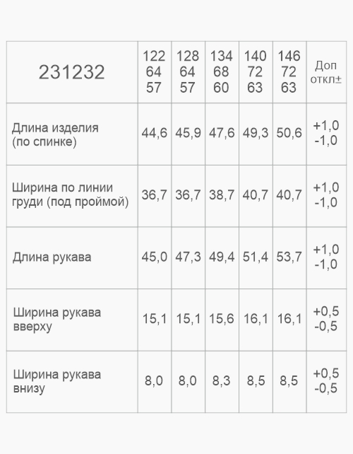 Блузка белая для девочки