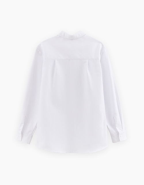 Рубашка белая школьная для мальчика Рубашка белая школьная для мальчика