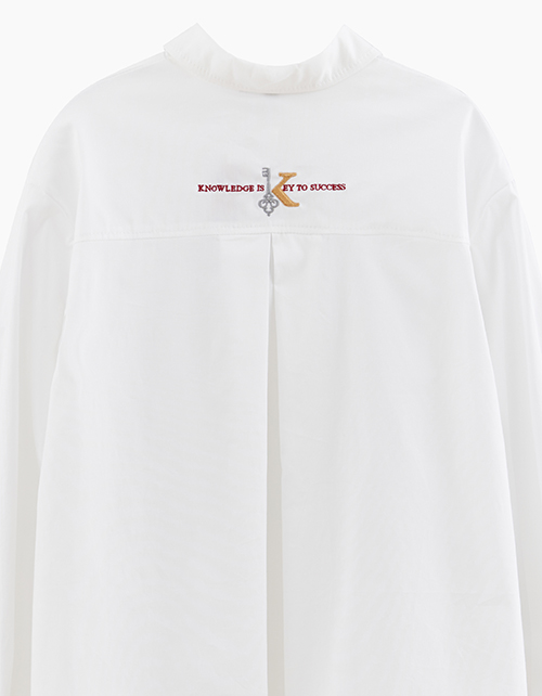 Блузка школьная удлинённая