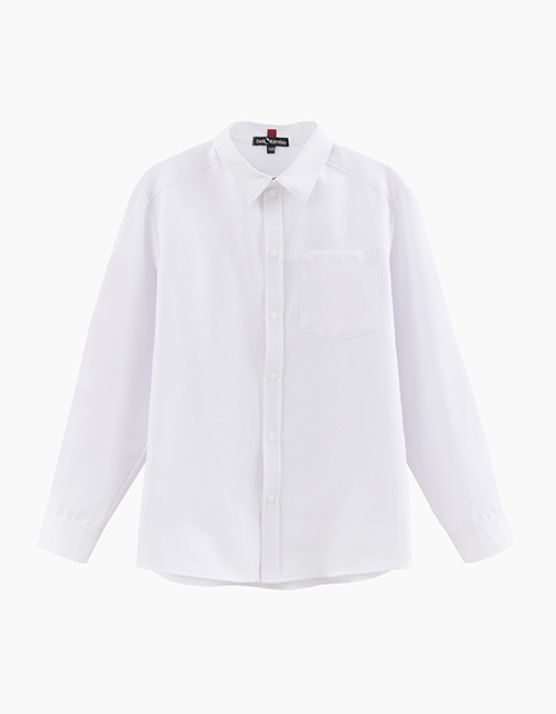 Рубашка белая школьная для мальчика