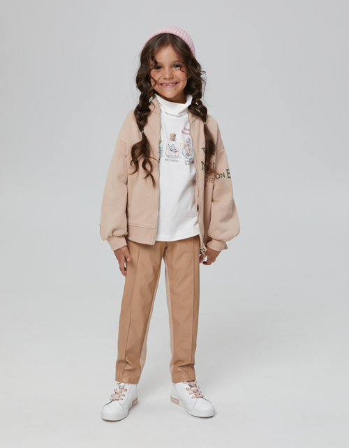 Жакет бежевый для девочки