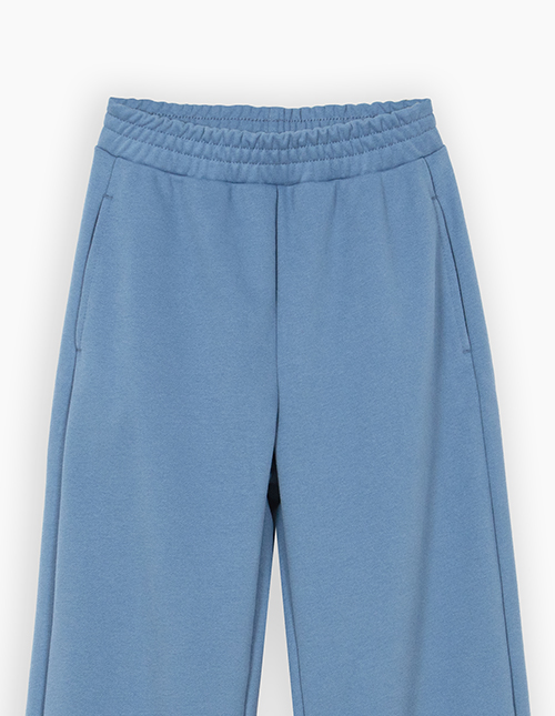 Брюки тёмно-голубые для девочки