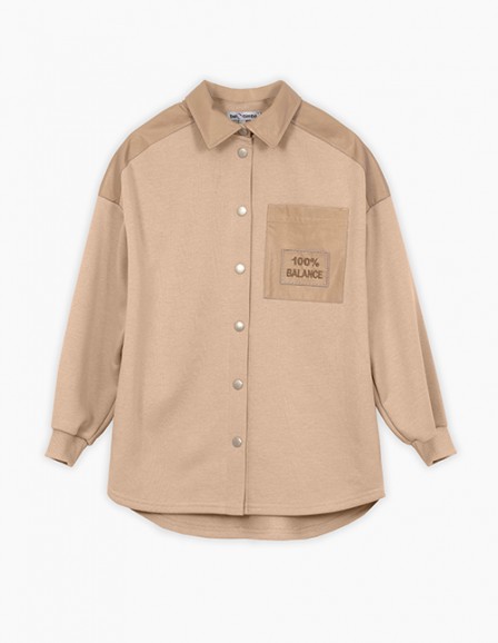 Жакет-рубашка для девочки