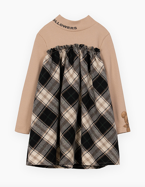 Платье в клетку