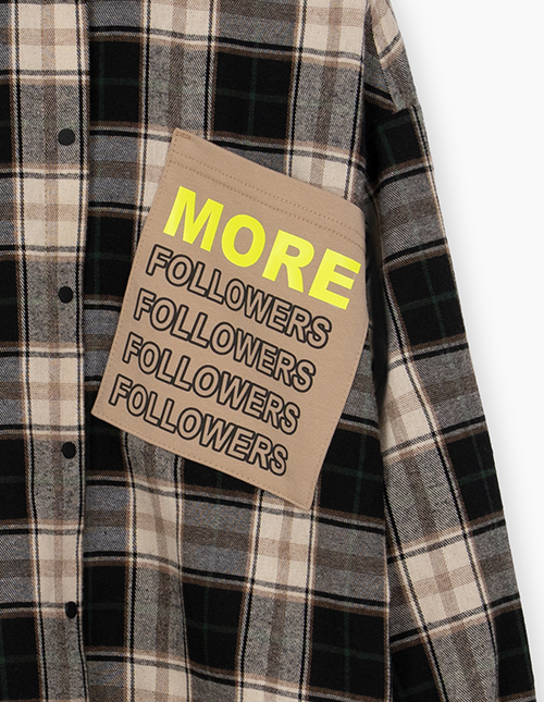 Рубашка клетчатая для девочки