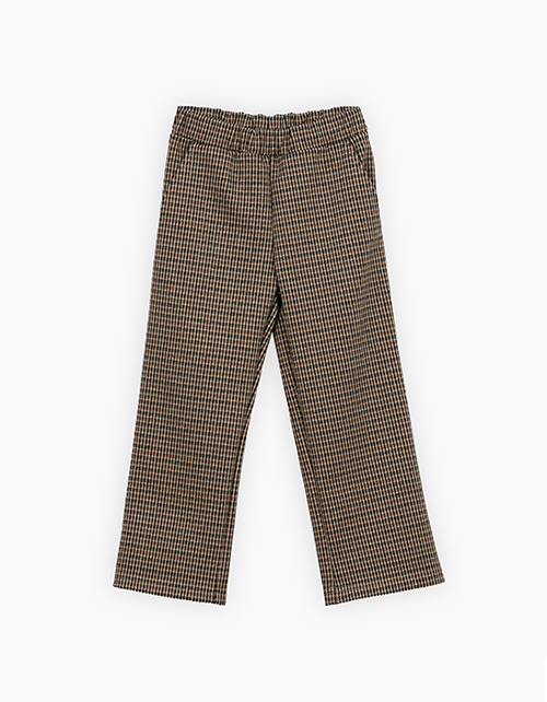 Брюки в клетку для девочки