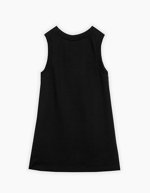 Чёрный сарафан для девочки