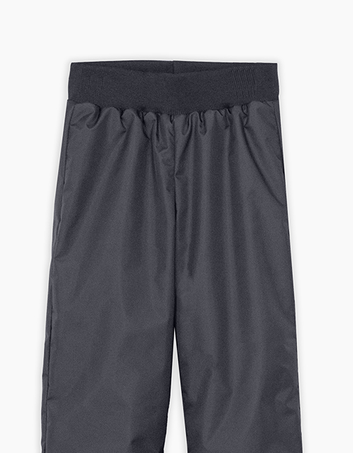 Графитовые брюки на флисе для мальчика