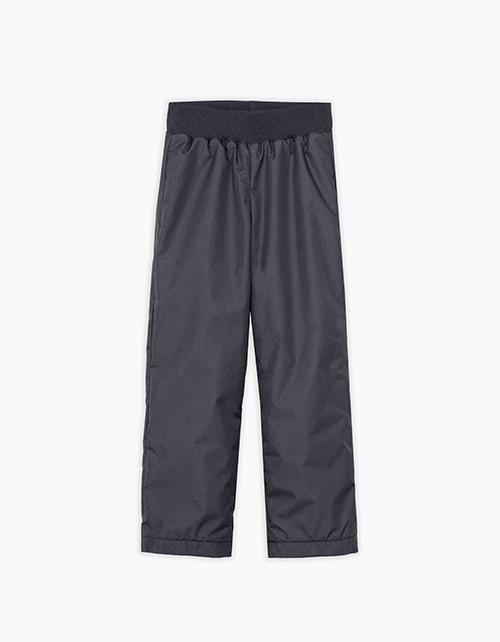 Графитовые брюки на флисе для мальчика
