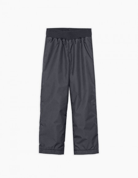 Графитовые брюки на флисе для мальчика