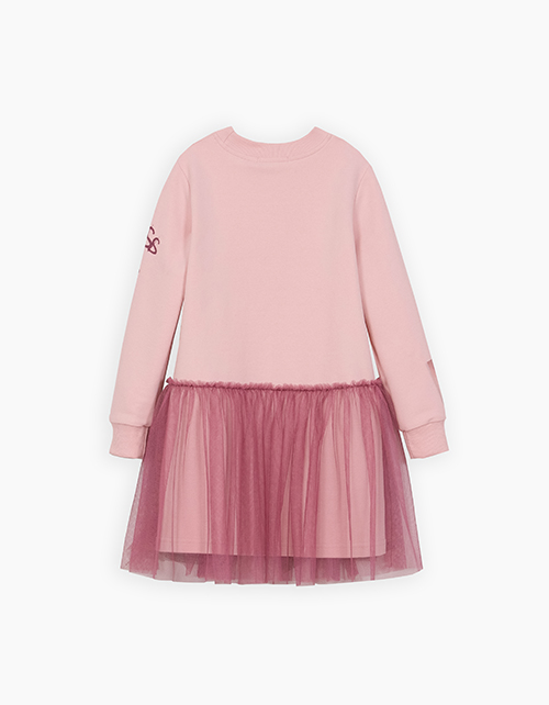 Платье с эффектом многослойности