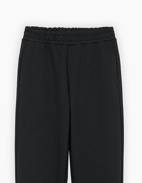 Чёрные брюки-джоггеры для мальчика