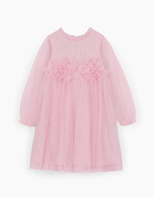 Нежное светло-розовое нарядное платье Нежное светло-розовое нарядное платье