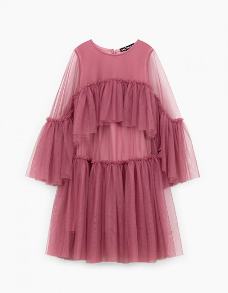 Дизайнерское нарядное платье благородного брусничного оттенка Дизайнерское нарядное платье благородного брусничного оттенка