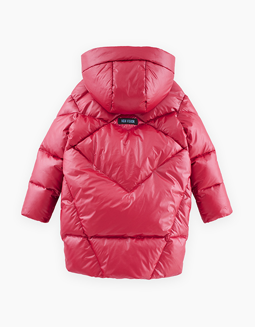 Зимняя куртка на синтепухе для девочки