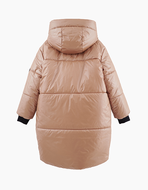 Двусторонняя зимняя куртка с капюшоном