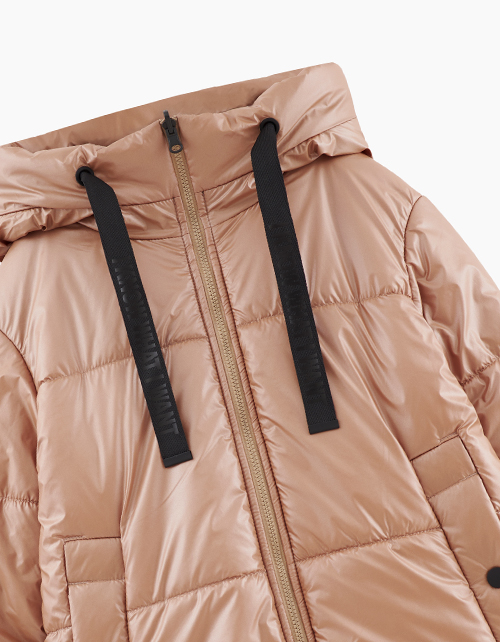 Двусторонняя зимняя куртка с капюшоном