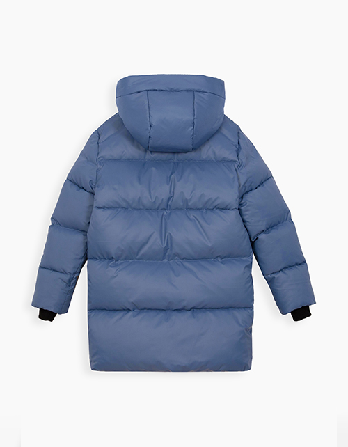 Зимняя куртка в оттенке денима для мальчика
