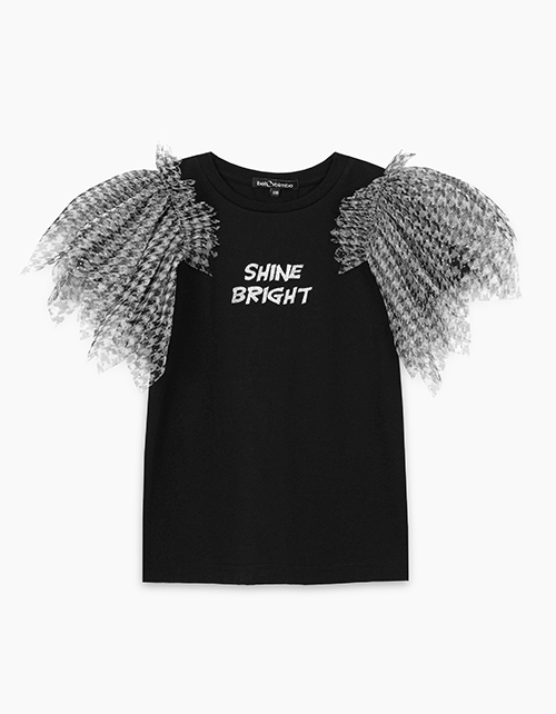 Блузка чёрная нарядная для девочки Блузка чёрная нарядная для девочки