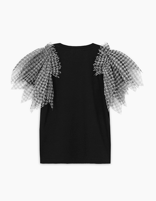 Блузка чёрная нарядная для девочки Блузка чёрная нарядная для девочки