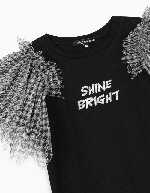 Блузка чёрная нарядная для девочки Блузка чёрная нарядная для девочки