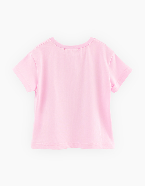 Светло-розовая футболка для девочки Светло-розовая футболка для девочки