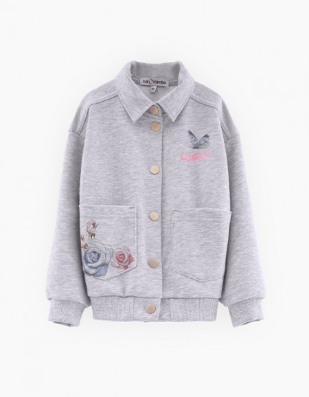 Жакет-рубашка для девочки