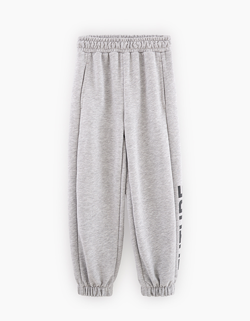 Брюки в оттенке серый меланж для мальчика