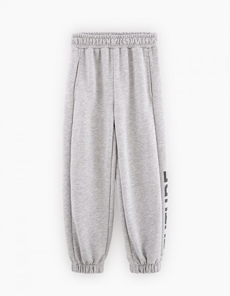 Брюки в оттенке серый меланж для мальчика Брюки в оттенке серый меланж для мальчика