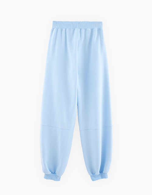 Брюки-джоггеры небесно-голубого оттенка для девочки Брюки-джоггеры небесно-голубого оттенка для девочки