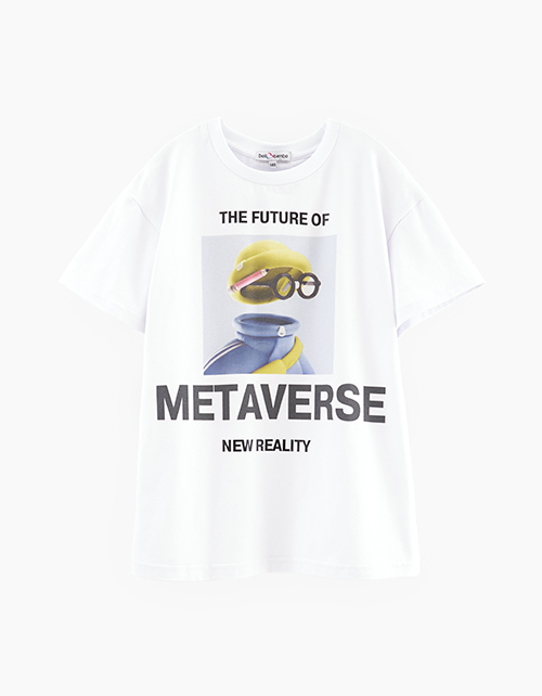 Дизайнерская белая футболка для мальчика