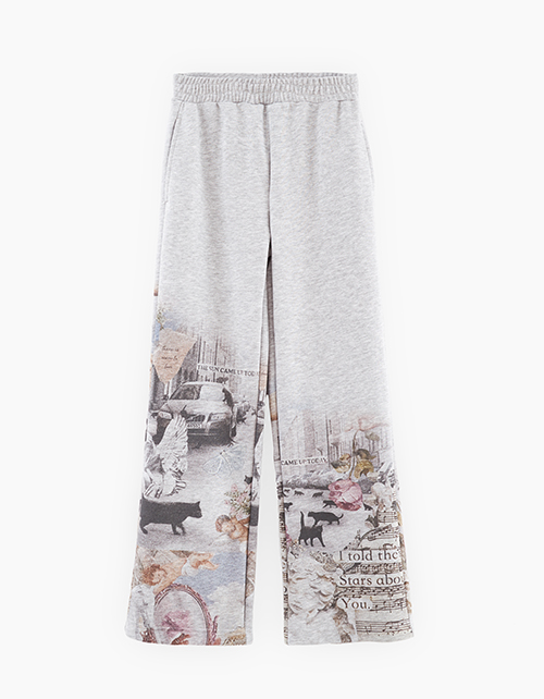 Серые брюки для девочки