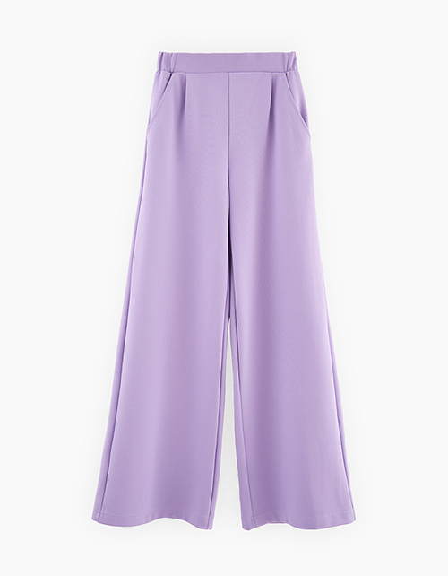 Брюки в оттенке цифровая лаванда для девочки Брюки в оттенке цифровая лаванда для девочки