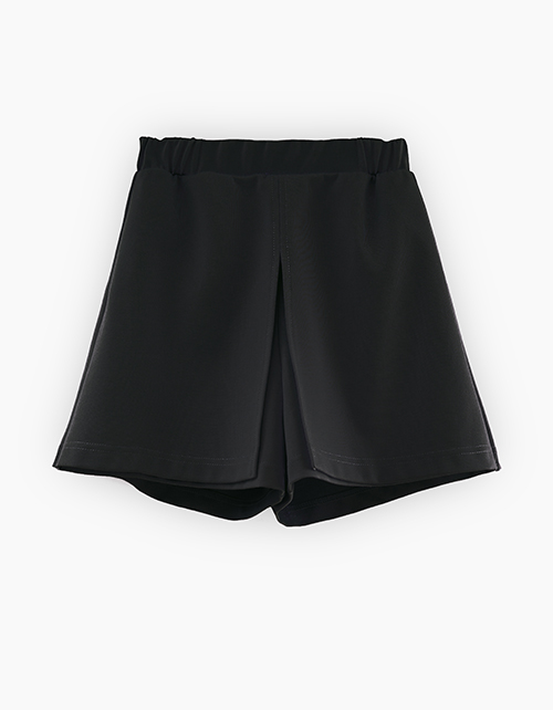 Чёрная юбка-шорты для девочки