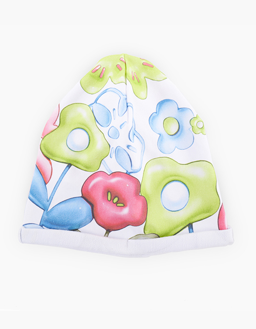 Яркая шапка для девочки