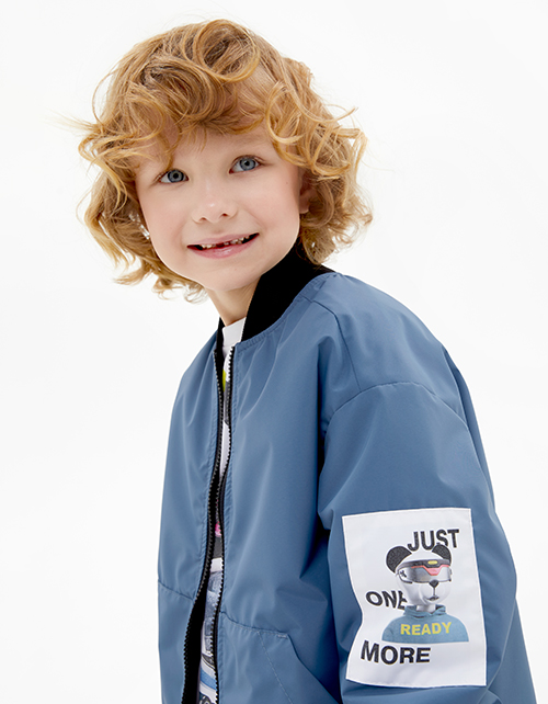 Двусторонний бомбер для мальчика Двусторонний бомбер для мальчика