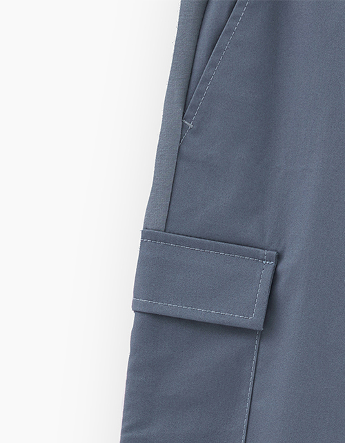 Брюки-карго в оттенке деним для мальчика Брюки-карго в оттенке деним для мальчика