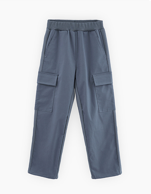 Брюки-карго в оттенке деним для мальчика Брюки-карго в оттенке деним для мальчика